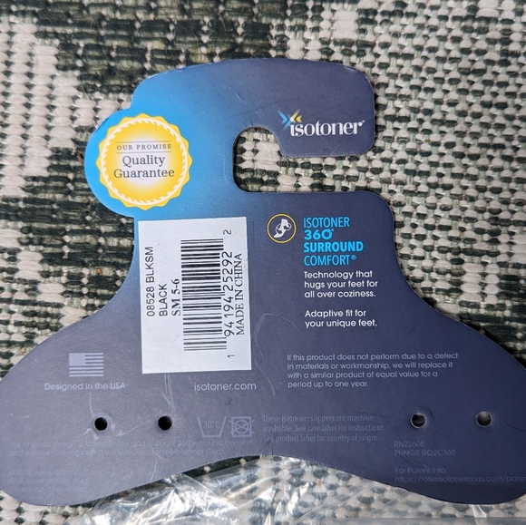 NWT Small 5/6 Women's Isotoner Marisol Faux Fur Slipper - Picture 10 of 10